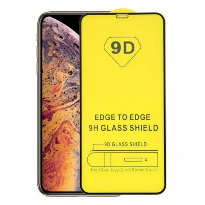 Folie Sticla Securizata, Vivimall, Compatibila cu Apple iPhone 16 Pro Max, Full Cover 9D, HD, Margini Negre, Transparenta - vivimall.ro