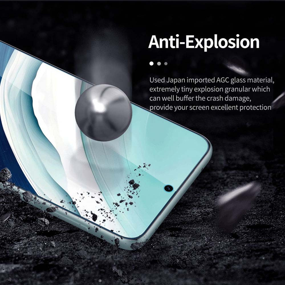 Folie Sticla Securizata, Vivimall,Pentru Huawei Pura 70 Pro, Full Glue, Margini Negre, Transparent - vivimall.ro