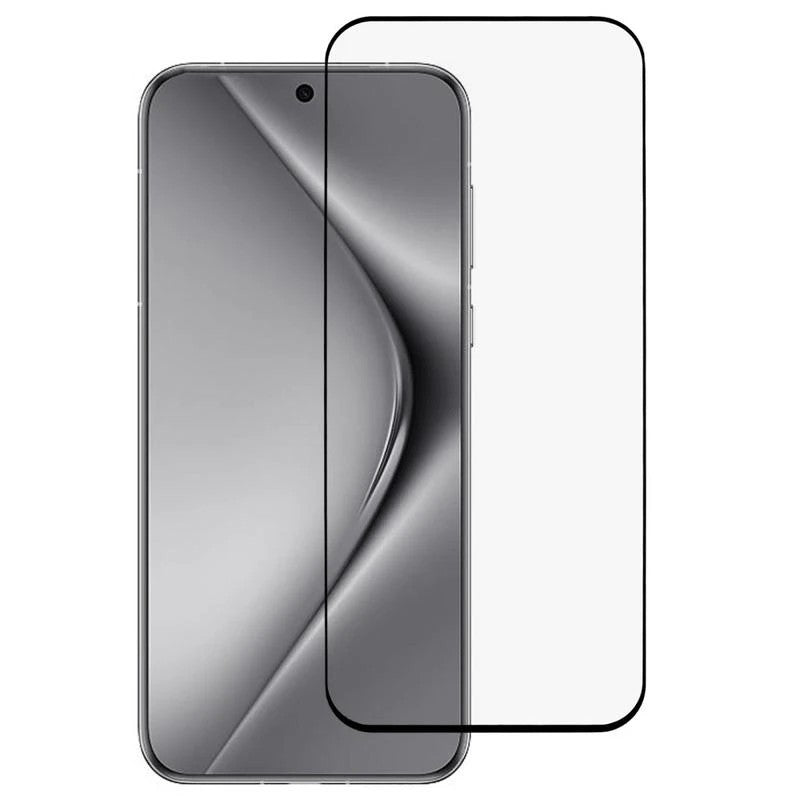 Folie Sticla Securizata, Vivimall,Pentru Huawei Pura 70 Pro, Full Glue, Margini Negre, Transparent - vivimall.ro