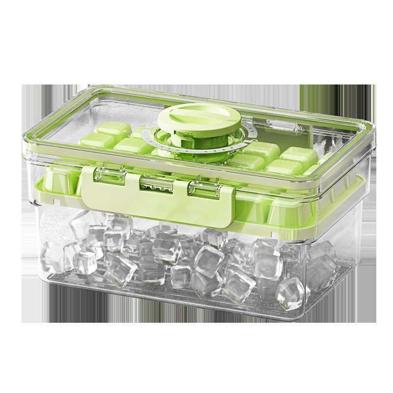 Forma de Gheata, Vivimall, un Strat, Inchidere Etans, din PP+PET, 19 x 12 x 9.5 cm, Verde - vivimall.ro