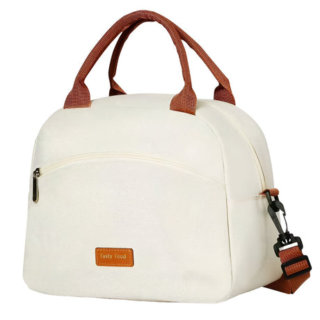 Geanta Termica Pentru Pranz Multifunctionala, Compartimentata, Impermeabila, 2 Tipuri De Manere, 26X14.3X21.2 Cm - vivimall.ro