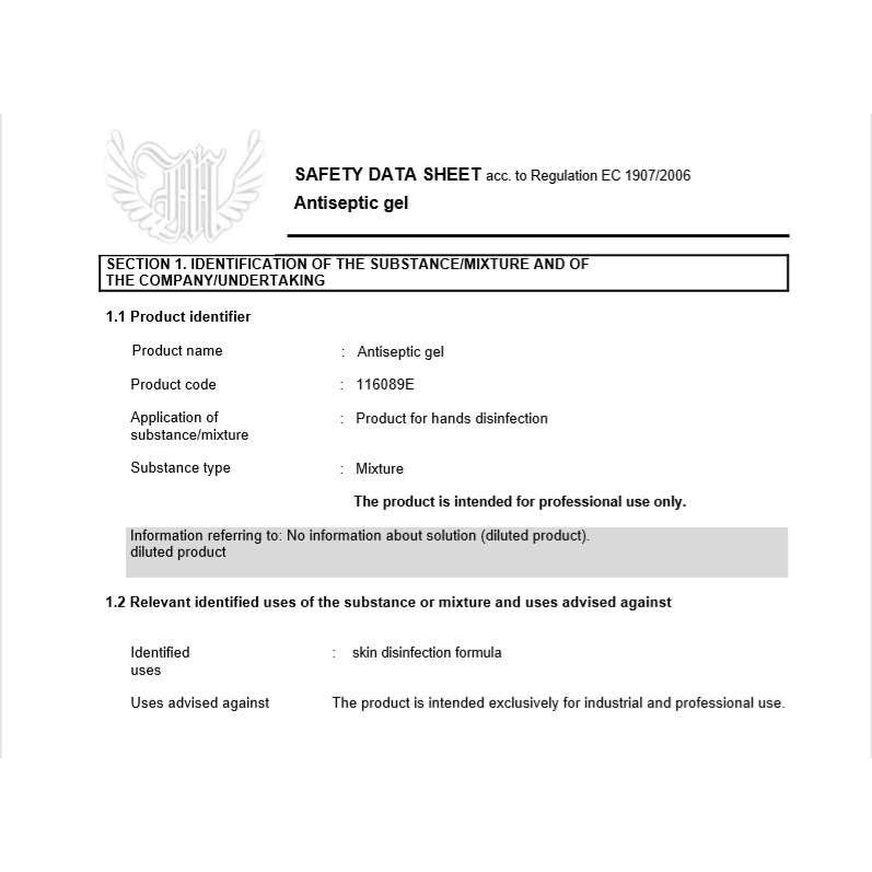 Gel antibacterian pentru maini Anti Virus, 80% Ethanol, 100 ml - vivimall.ro