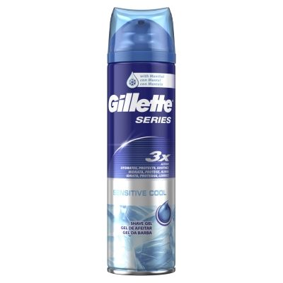Gel, Gillette, Ras 200 ml Series Sensitive Cool