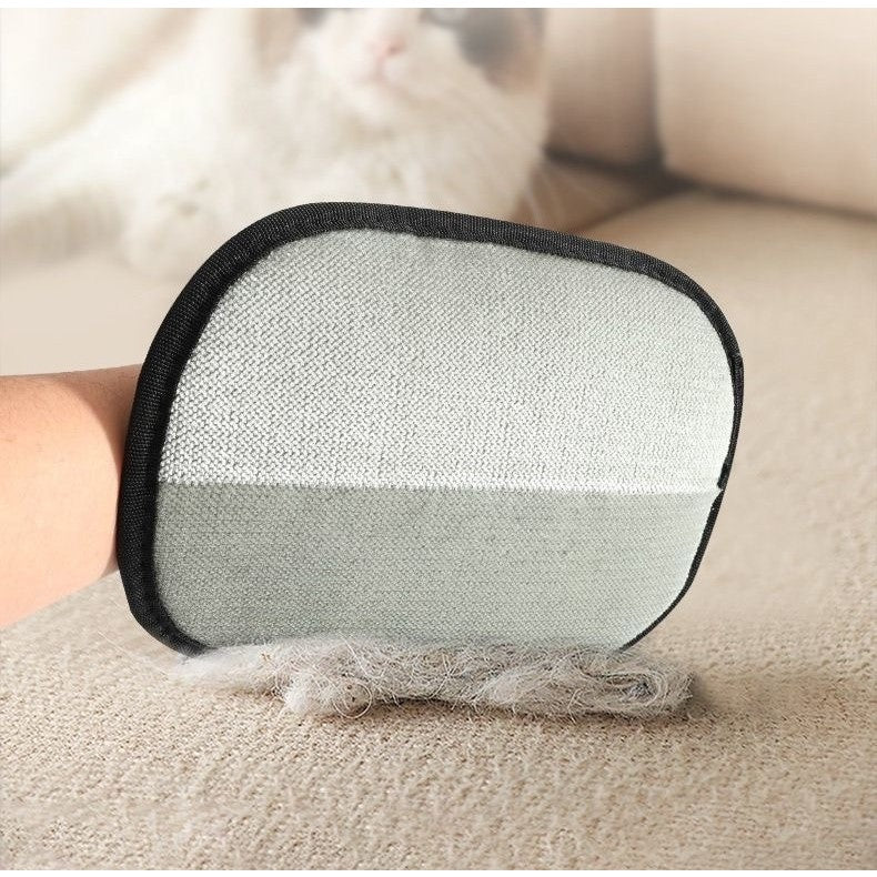 Manusa pentru Indepartarea Parului de Animale, Flippy, din Panza, 24 x 16 cm, Negru