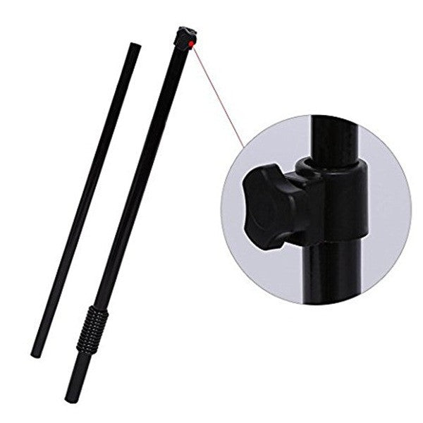 Jucarie Interactiva, Vivimall, Model Sfera de Box de Picior, Manusi Incluse, Inaltime Reglabila, +3 Ani, 120 x 25 x 52.5 cm, Rosu/ Negru - vivimall.ro