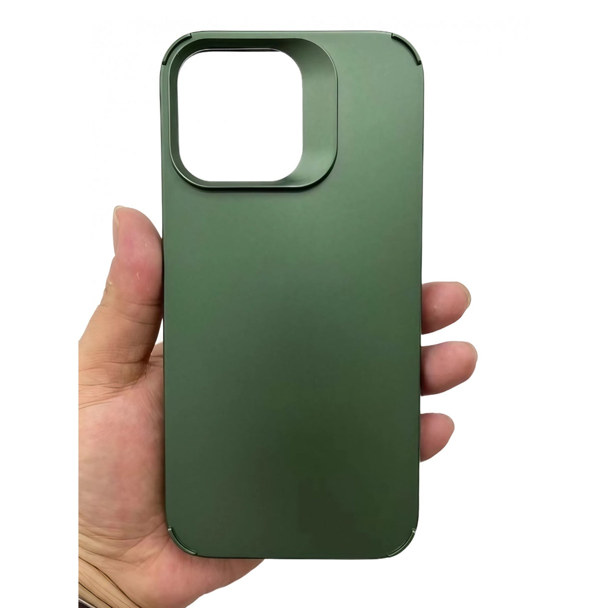 Husa Apple iPhone 14, Vivimall, din Silicon Lichid, Interior din Microfibra, Lentile Fosforescente de Protectie Camera, Anti Amprenta, Rezistenta la Socuri, Verde - vivimall.ro