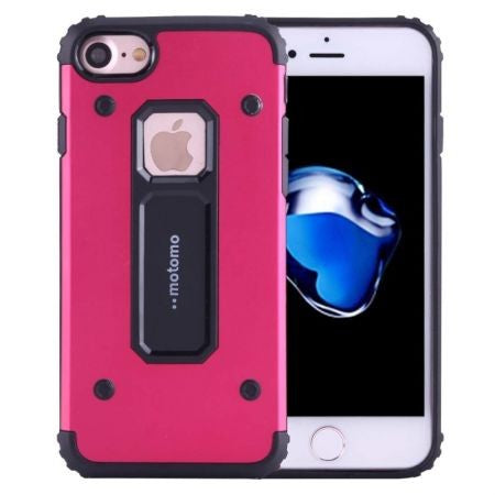 Husa Apple iPhone 7 Motomo Armor Rosu - vivimall.ro