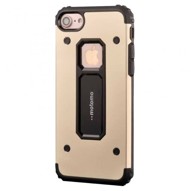 Husa Apple iPhone 7 Plus Motomo Armor Auriu - vivimall.ro