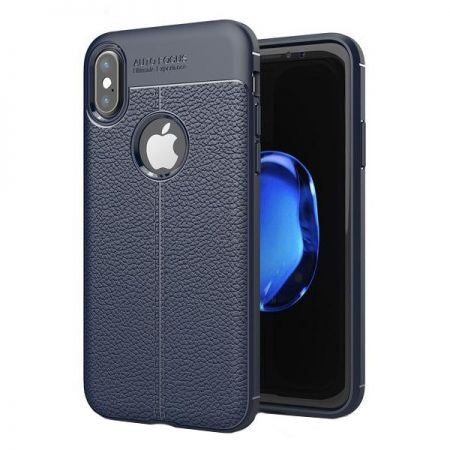 Husa Apple iPhone X Zore TPU moale Albastru - vivimall.ro