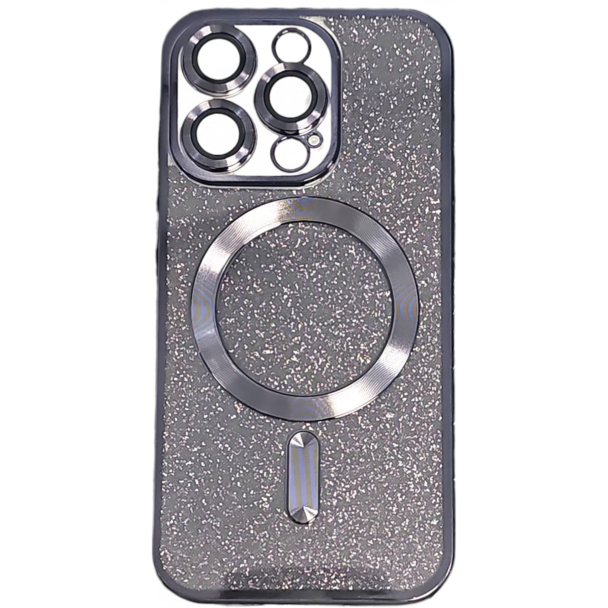 Husa de Protectie 2 in 1, Vivimall, pentru Apple iPhone 14 Pro, Compatibila MagSafe, Magnetica, cu Protectie Lentila, din TPU, Negru - vivimall.ro