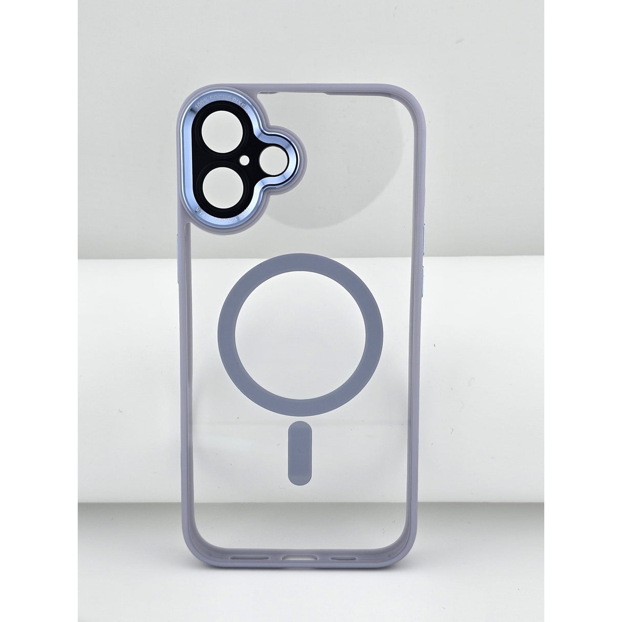 Husa de Protectie Compatibil cu iPhone 16 Plus, Vivimall, Incarcare Wireless, Tehnologie Magsafe, Carcasa din TPU/ PC, Protectie Camera, Antisoc, Antizgariere, Mov (lila) - Transparent - vivimall.ro