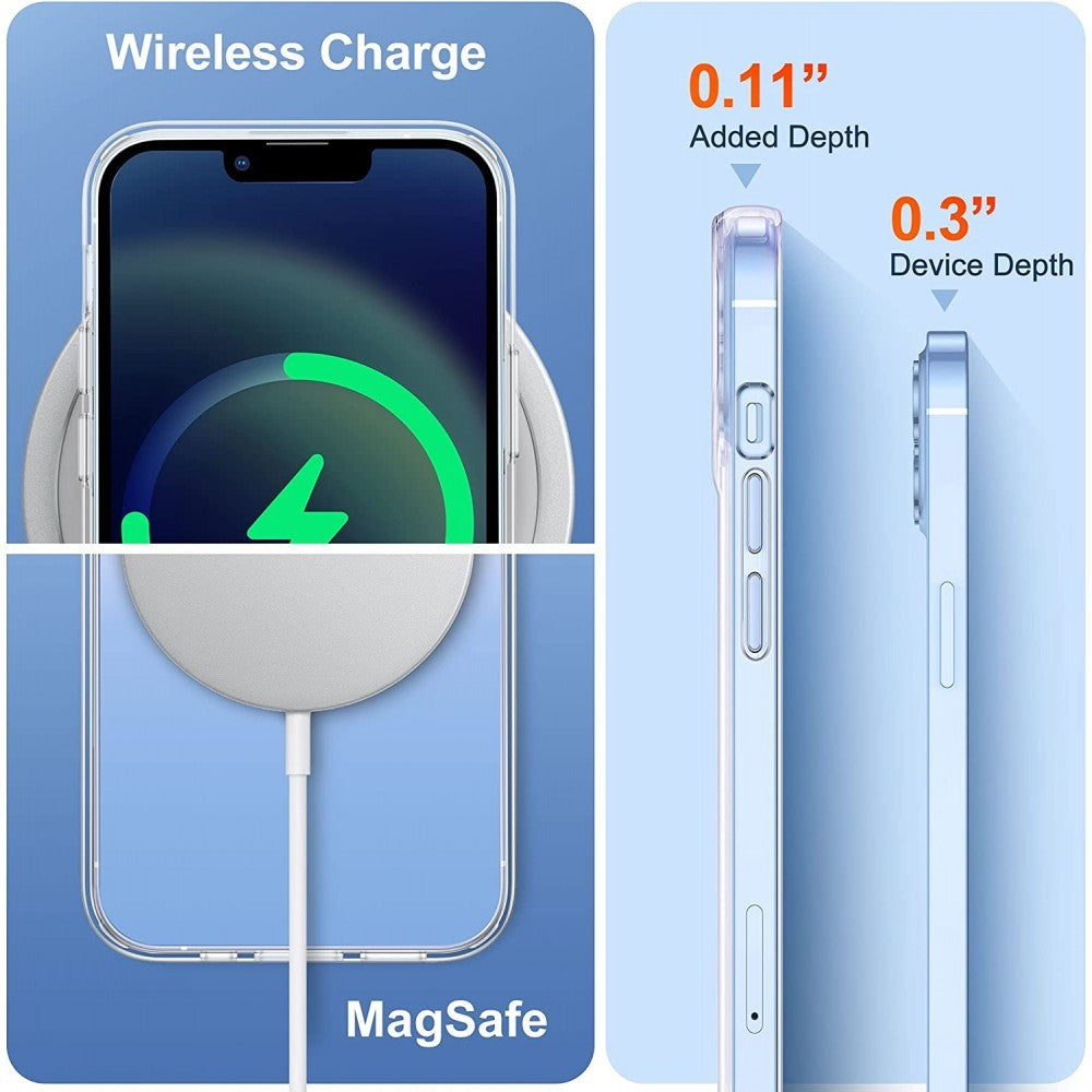 Husa de protectie Flippy compatibila cu Apple iPhone 13 Tpu Transparent - vivimall.ro