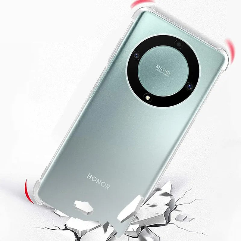 Husa de Protectie, Vivimall, Compatibila cu Honor 90, TPU Antisoc, Protectie Colturi, 1.5 mm Transparent - vivimall.ro