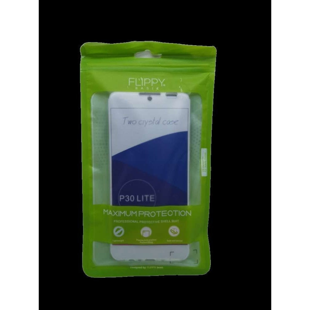 Husa de protectie Flippy® compatibila cu Huawei P30 Lite Full Tpu 360 Transparent - vivimall.ro