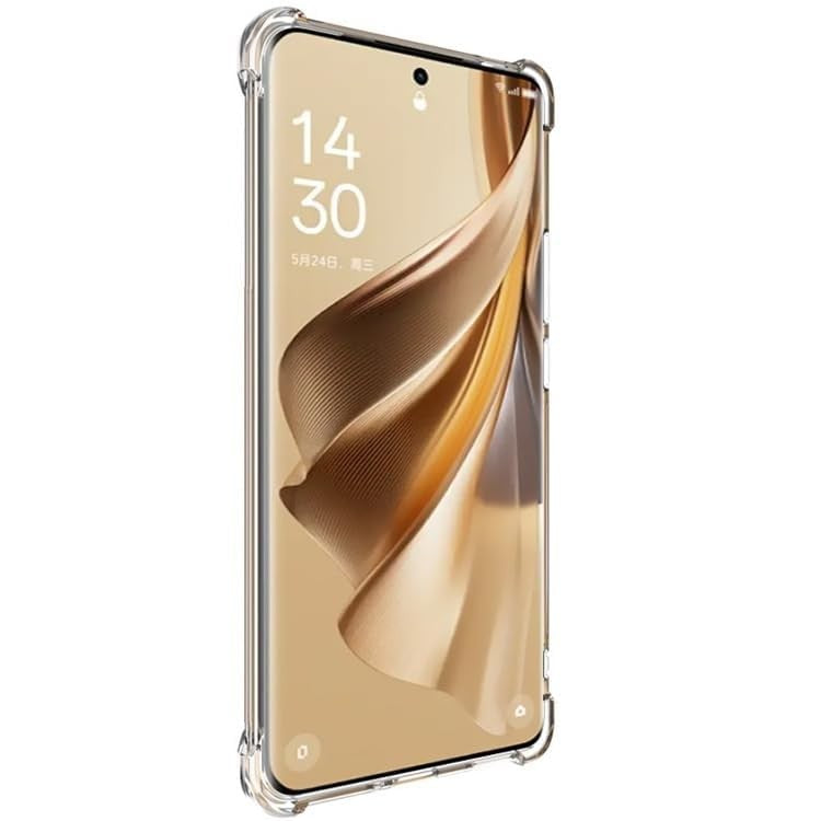 Husa de Protectie, Vivimall, Compatibila cu Oppo Reno 10, TPU Antisoc, Protectie Colturi, 1.5 mm Transparent - vivimall.ro