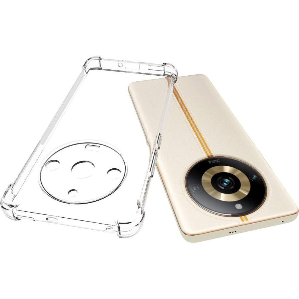 Husa de Protectie, Flippy, Compatibila cu Realme 11 Pro 5G, TPU Antisoc, Protectie Colturi, 1.5 mm Transparent - vivimall.ro