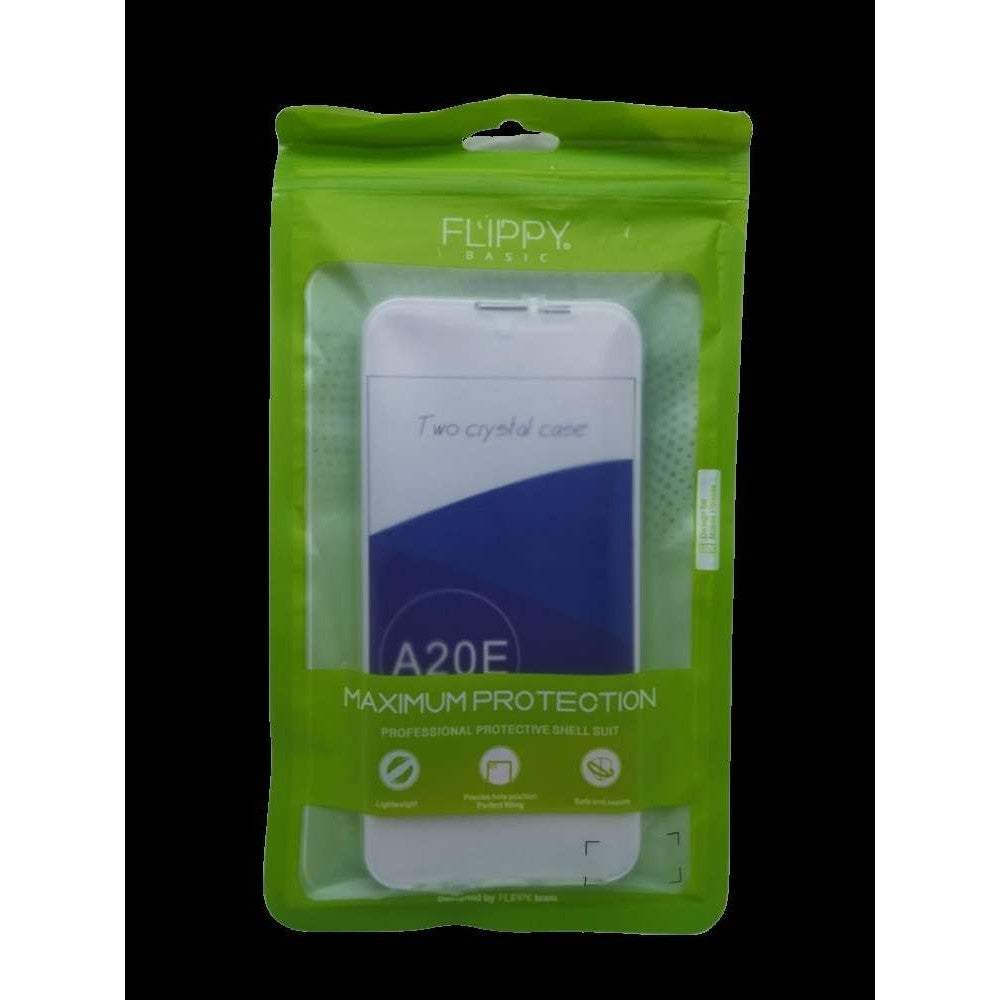 Husa de protectie Flippy compatibila cu Samsung Galaxy A20e Full Tpu 360 Transparent - vivimall.ro