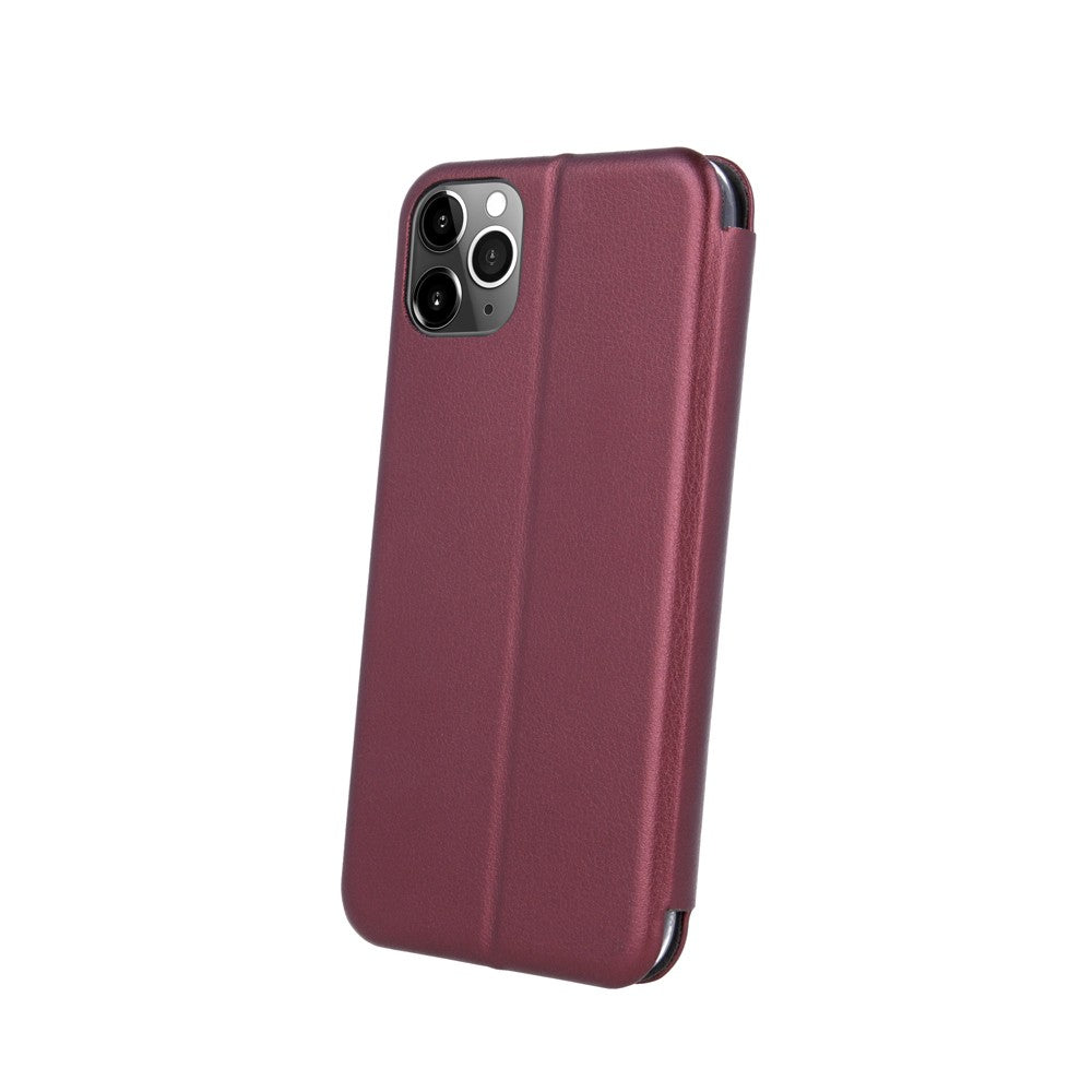 Husa de protectie Flippy compatibila cu Samsung Galaxy A21S Magnet Book Case Bordo - vivimall.ro