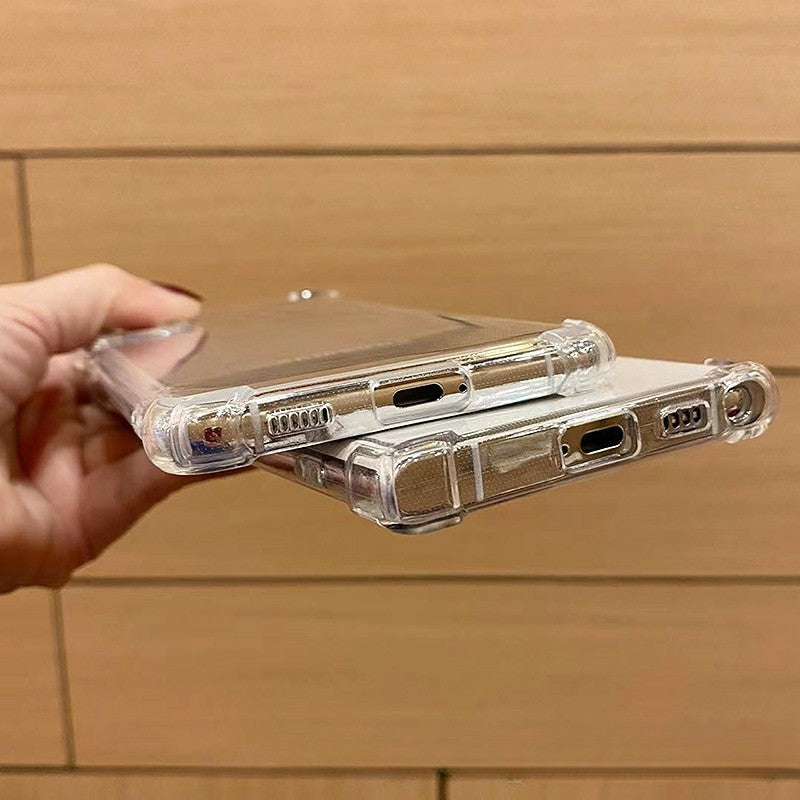 Husa de Protectie, Vivimall, Compatibila cu Samsung Galaxy A35 5G, TPU Antisoc, Protectie Colturi, 1.5 mm Transparent - vivimall.ro