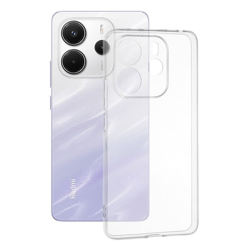 Husă de Protecție, Flippy, Compatibilă cu Xiaomi Redmi Note 12 4G, TPU, Transparent - vivimall.ro