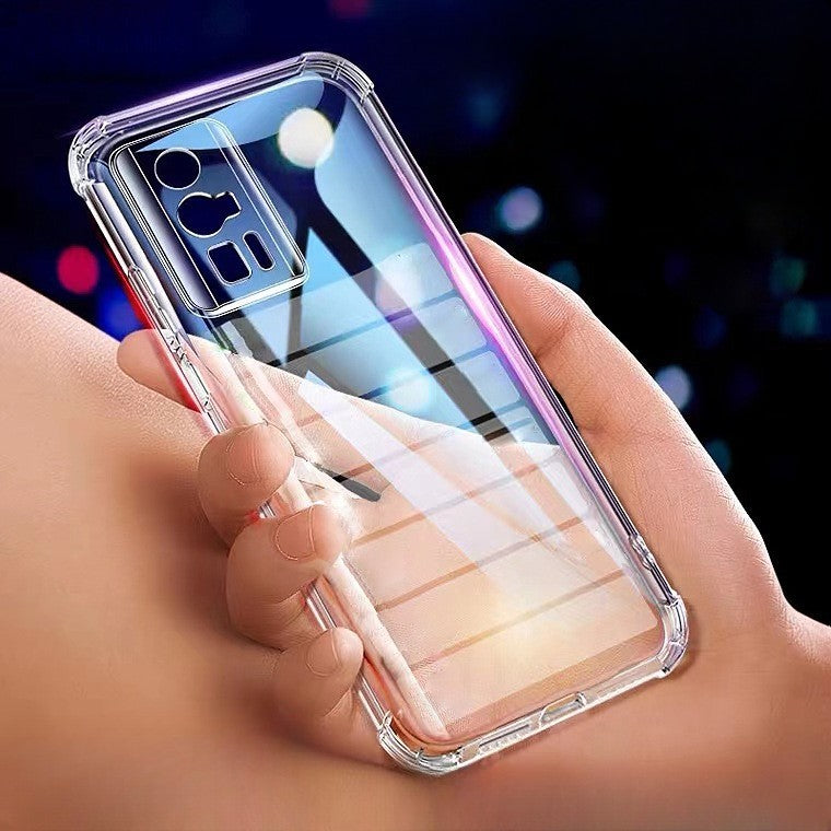 Husă Xiaomi Redmi Note 12 Pro 5G din TPU ecologic, vedere spate, design transparent clar