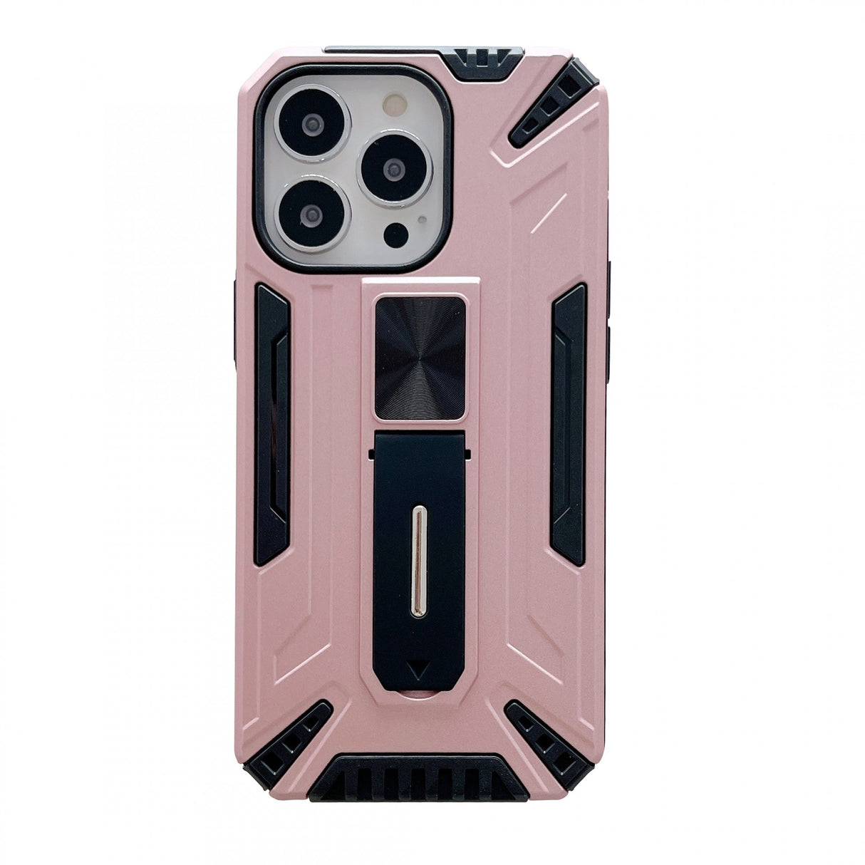 Husa de protectie Flippy pentru Apple iPhone 13 Pro Defender Sergeant Brave cu suport,Roz Auriu - vivimall.ro