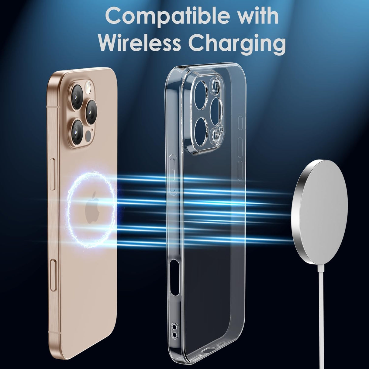 Husa de Protectie, Vivimall, pentru Apple iPhone 16 Pro Max, TPU, Antisoc, Rezistenta la Impact, Protectie Camera, Transparenta - vivimall.ro