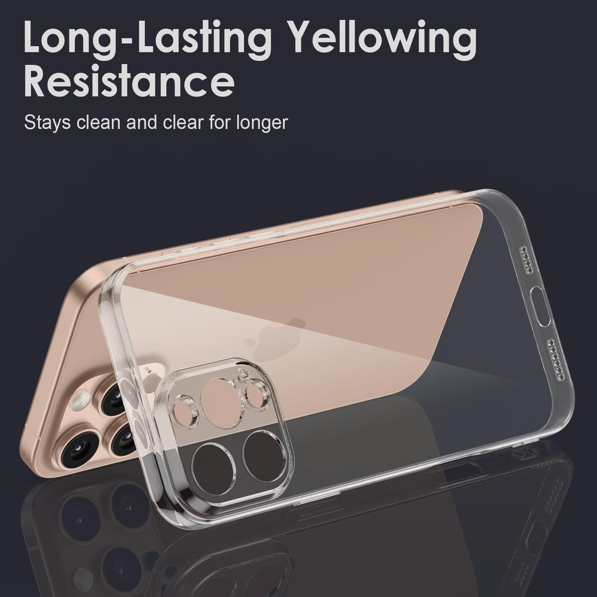 Husa de Protectie, Vivimall, pentru Apple iPhone 16 Pro Max, TPU, Antisoc, Rezistenta la Impact, Protectie Camera, Transparenta - vivimall.ro