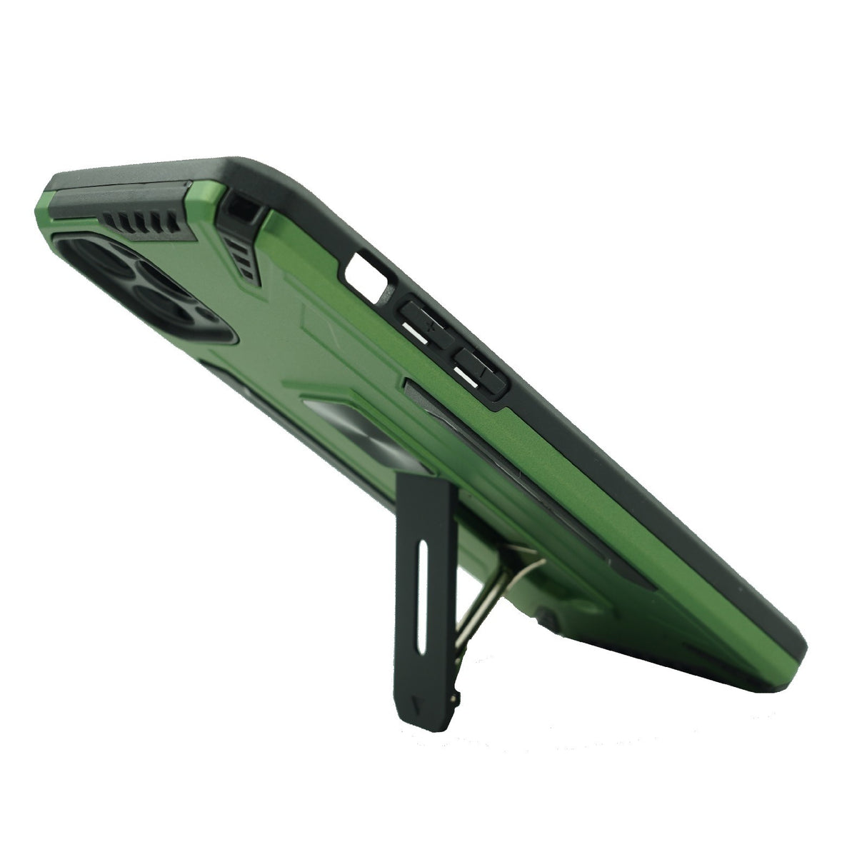 Husa de protectie Flippy pentru Apple iPhone 7/8G/SE 2020 Defender Sergeant Brave cu suport, Verde deschis - vivimall.ro