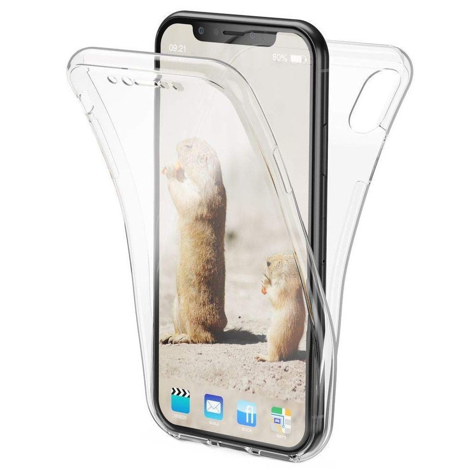 Husa de protectie Flippy® pentru Apple iPhone XS Max Full Tpu 360 Transparent - vivimall.ro