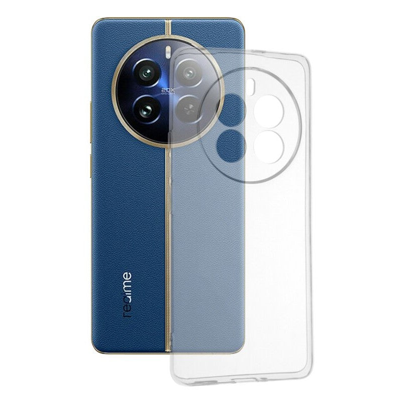 Husa de Protectie, Vivimall, pentru Realme 11 Pro, TPU Protect Plus, cu Dust Plug, Transparent - vivimall.ro