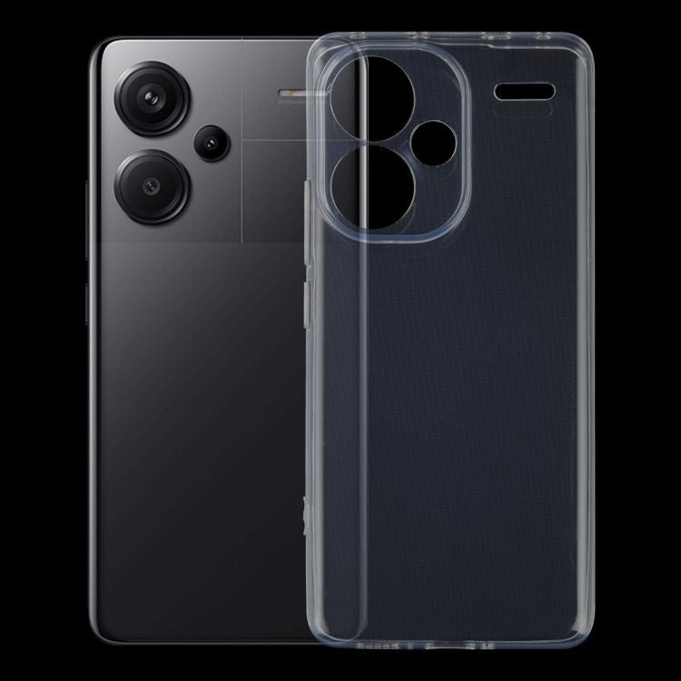 Husa Telefon, Vivimall, Compatibila Xiaomi 14 5G, Carcasa TPU, Protectie Camere, 1.5 mm, Transparent - vivimall.ro