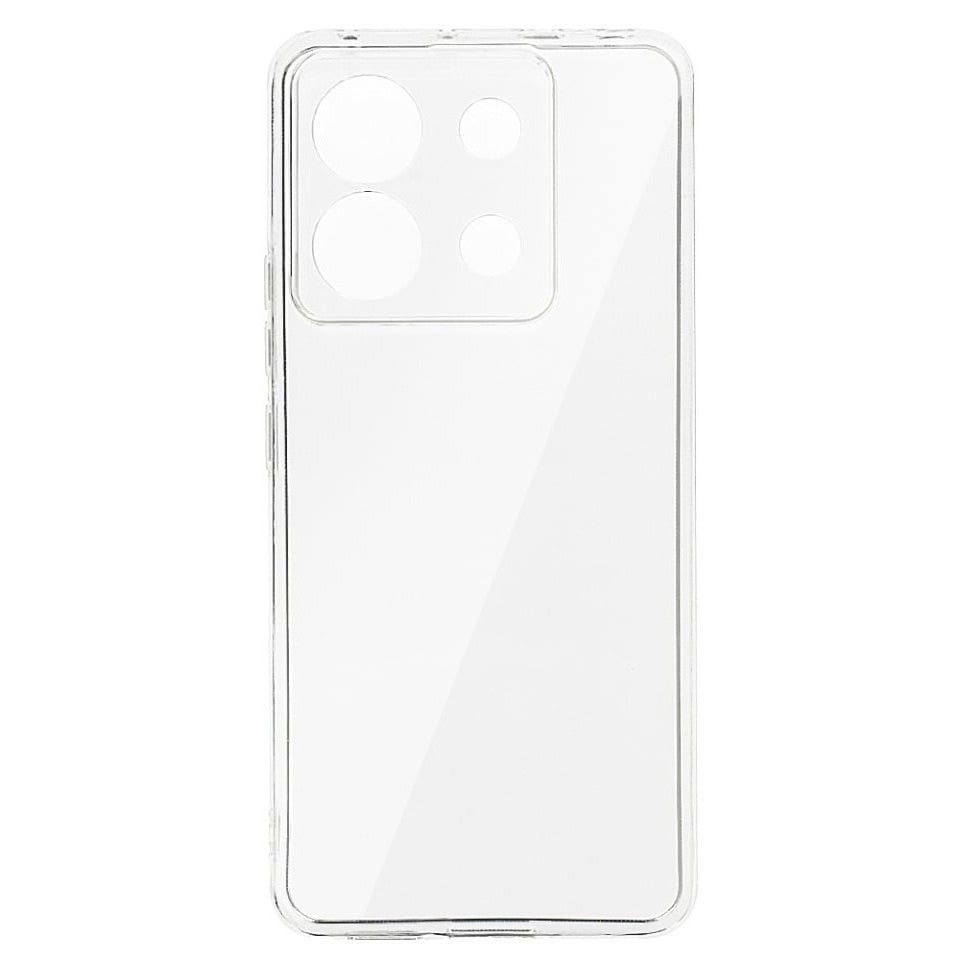 Husa de Protectie, Vivimall, pentru Xiaomi Redmi Note 13 Pro 5G, TPU Protect Plus, cu Dust Plug, Transparent - vivimall.ro