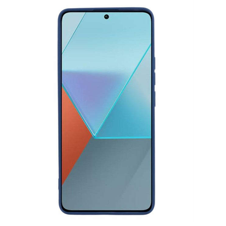 Husa de Protectie, Flippy, pentru Xiaomi Redmi Note 13 Pro Plus 5G, Liquid Silicone, cu Microfibra pe Interior, Protectie Antisoc, Compatibil Incarcare Wireless, Albastru - vivimall.ro