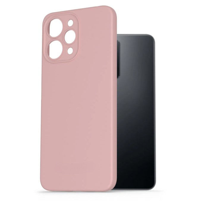 Husa de Protectie Matte TPU, Vivimall, pentru Xiaomi Redmi 12, Protectie Camera, Antisoc, Antizgariere, Antialunecare, Acoperire Completa, Roz - vivimall.ro