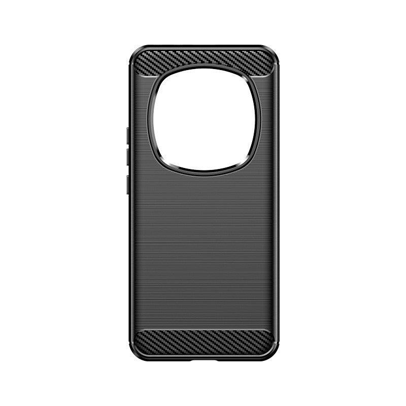 Husa de Protectie pentru Honor Magic 6 Pro, Vivimall, Protectie 360, din TPU cu element de Carbon, Anti Alunecare, 1.8 mm, Negru - vivimall.ro