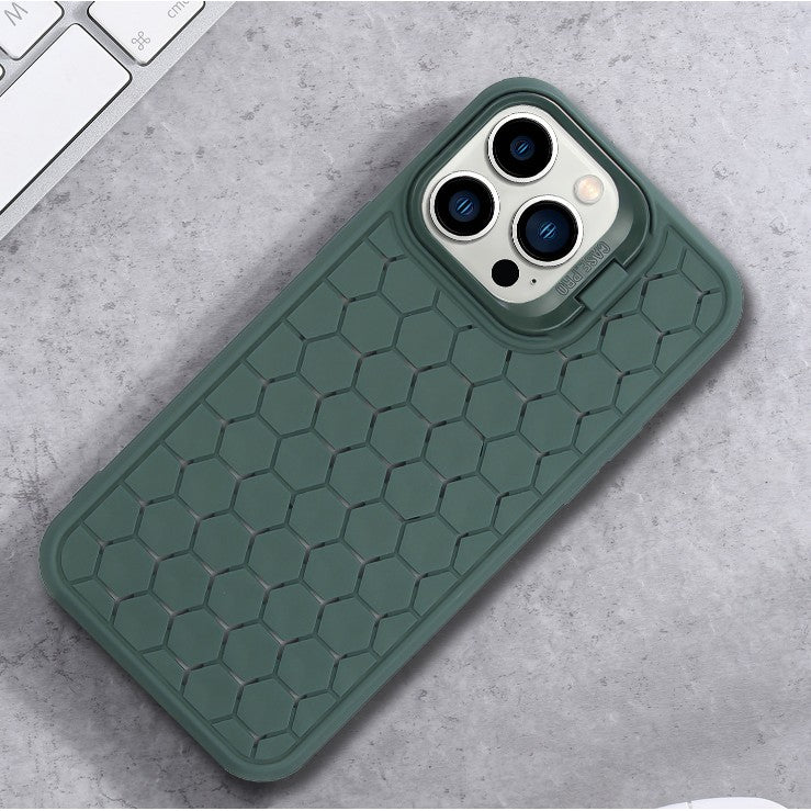 Husa de Protectie TPU, Vivimall, pentru Samsung Galaxy S24, 3D Cube, cu Inel, Protectie Camera, Antisoc, Antizgariere, Antialunecare, Acoperire Completa, Verde - vivimall.ro