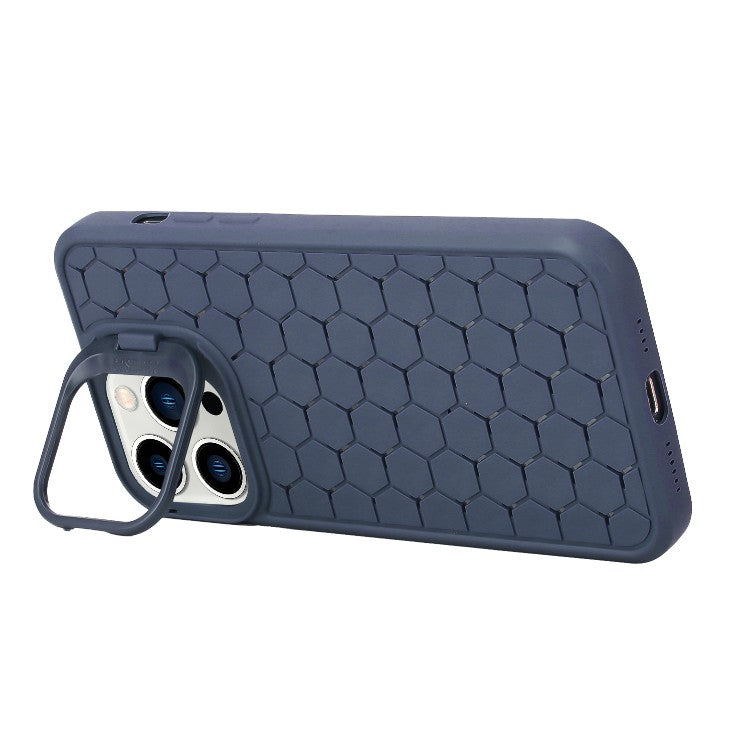 Husa de Protectie TPU, Vivimall, pentru Samsung Galaxy S24 Plus, 3D Cube, cu Inel, Protectie Camera, Antisoc, Antizgariere, Antialunecare, Acoperire Completa, Albastru - vivimall.ro