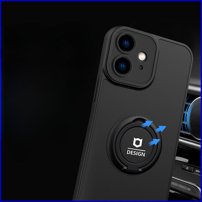 Husa Eagle Eye cu Stand pentru Samsung A13 4G, Negru, Suport Auto Magnetic, Protectie Antisoc, Flippy - vivimall.ro