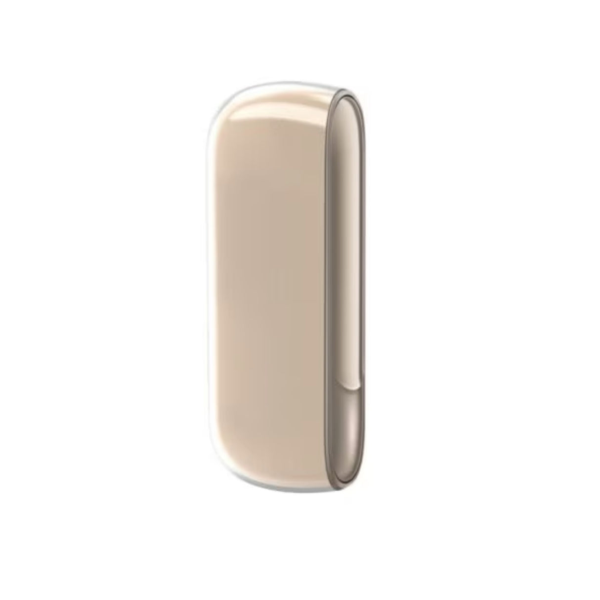 Husă transparentă din plastic TPU pentru IQOS Iluma, vedere frontală, dimensiuni 12.5 x 4.2 cm