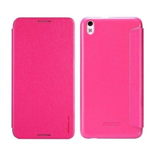 Husa HTC Desire 816 Nillkin Sparkle Flip Roz - vivimall.ro
