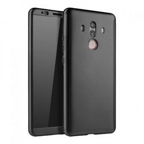 Husa Huawei Mate 10 Pro Full Cover 360 Albastru + Folie de protectie - vivimall.ro