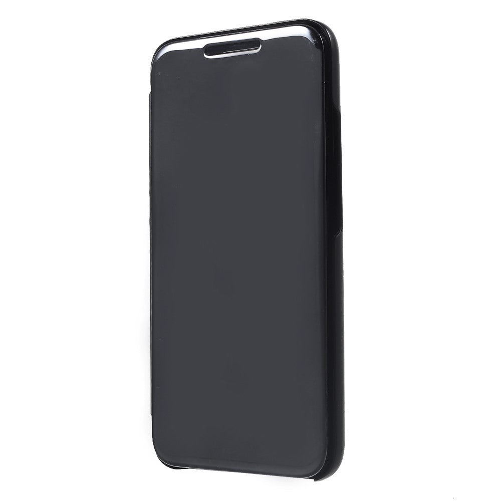 Husa Huawei Mate 20 Lite Flip Cover Oglinda Negru - vivimall.ro