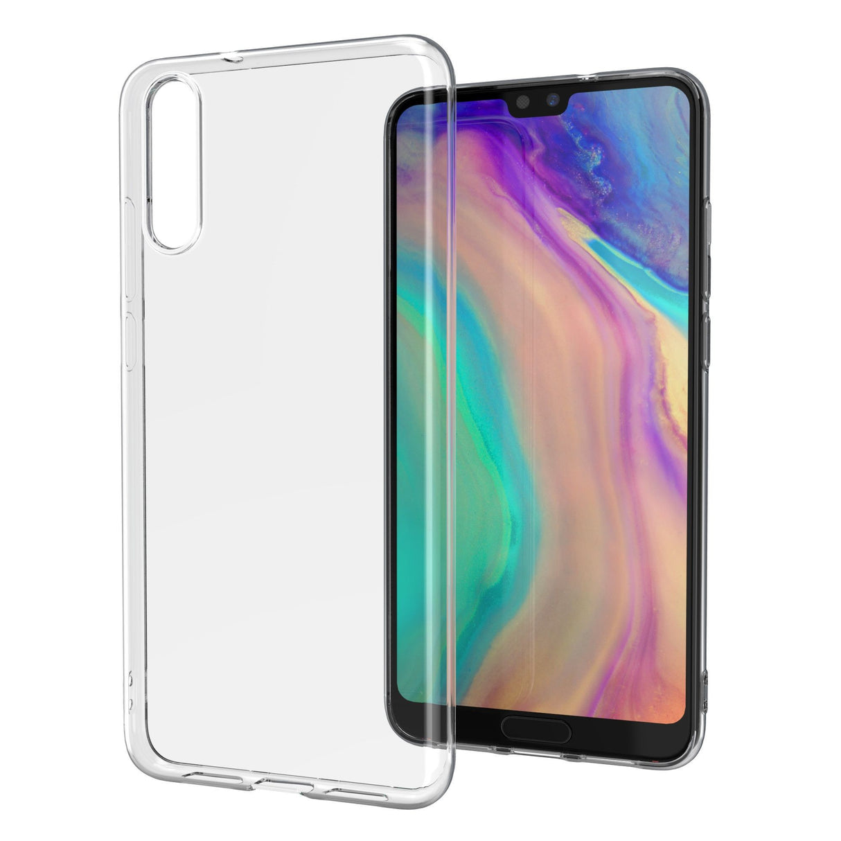 Husa Huawei P20 0.3 mm Tpu Transparent - vivimall.ro