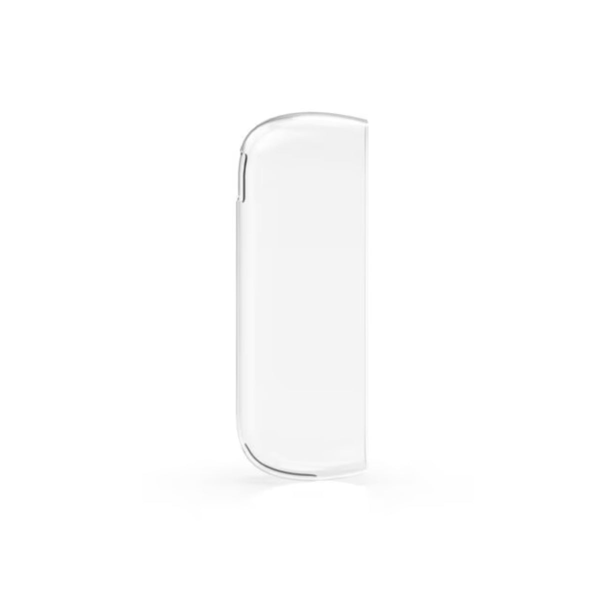 Husă anti-șoc silicon transparent IQOS 3 DUO, dimensiuni 12 x 4.5 cm, vedere de sus