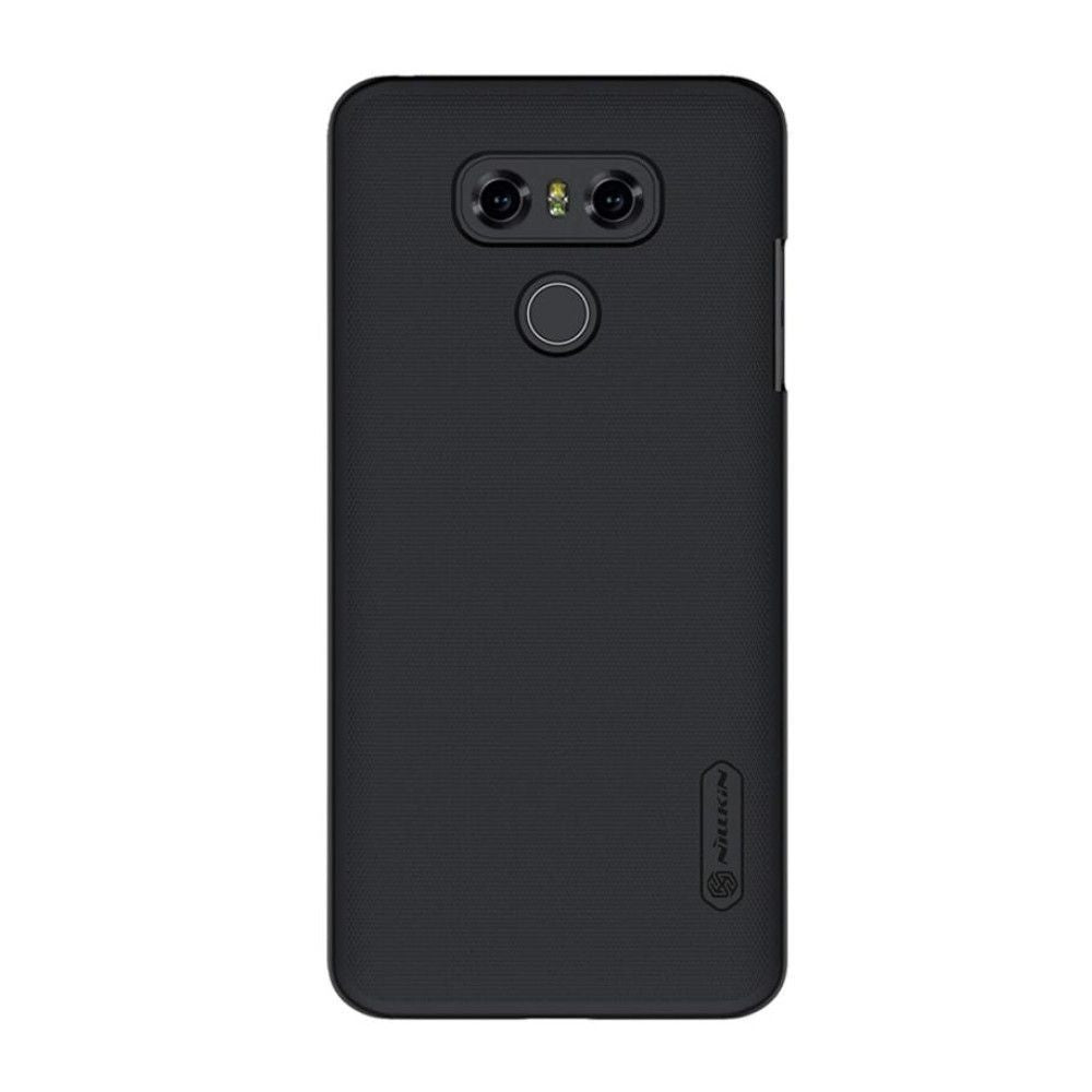 Husa LG G4 Stylus Nillkin Frosted Shield Negru + Folie de protectie - vivimall.ro