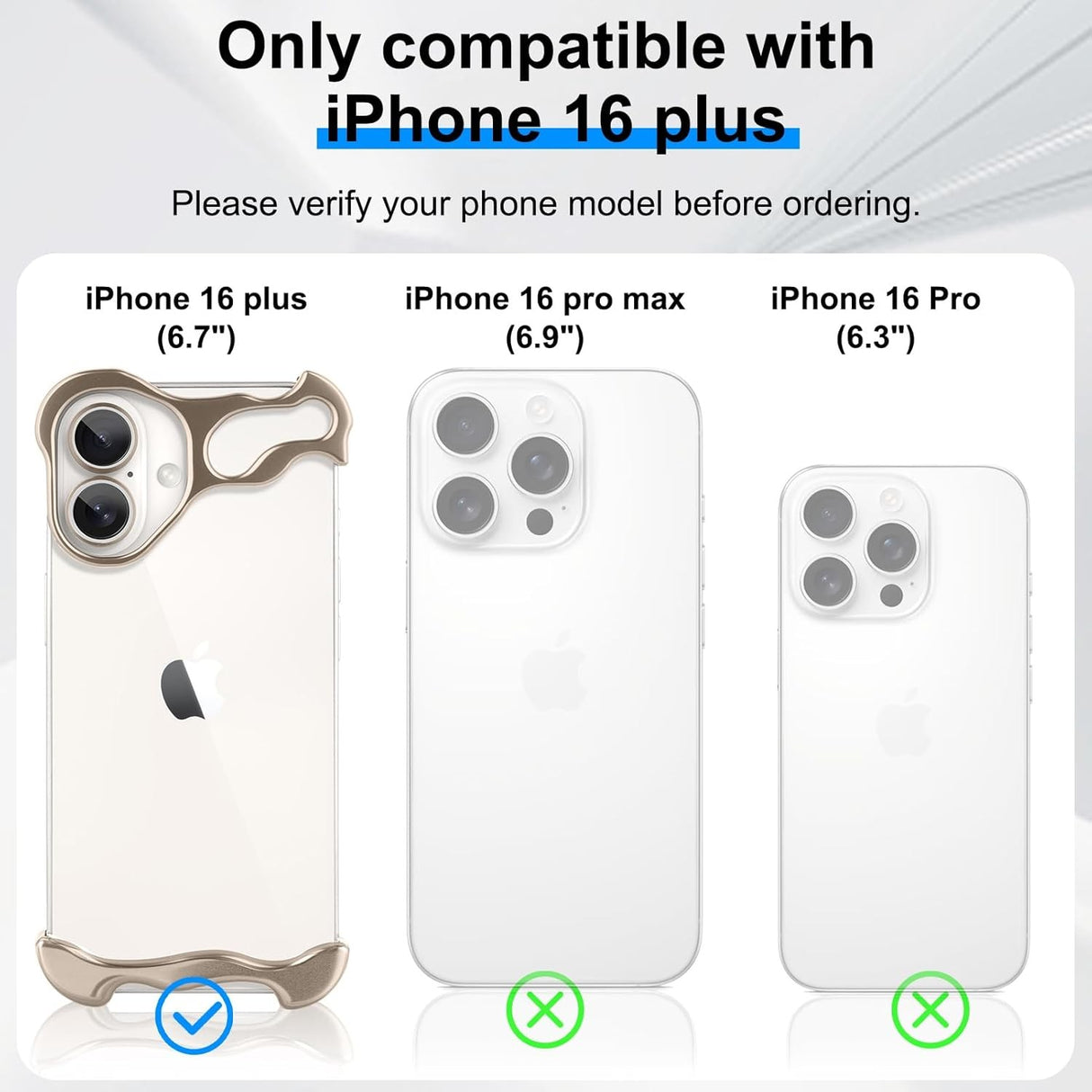 Husa Metalica Compatibila cu iPhone 16 Plus, Vivimall, Protectie pentru Colturile Telefonului si Camera, Aliaj, Antisoc, Antizgariere, Auriu - vivimall.ro