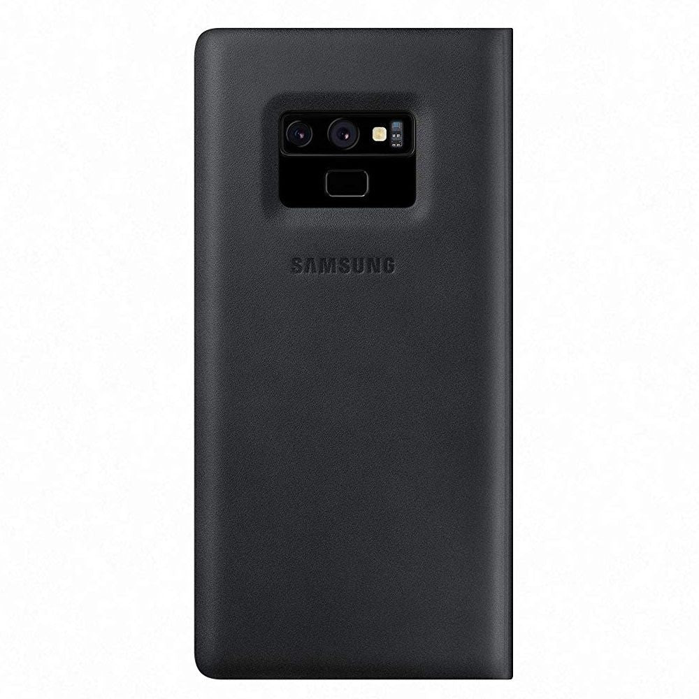 Husa Originala Samsung Galaxy Note 9 Flip Cover Negru - vivimall.ro