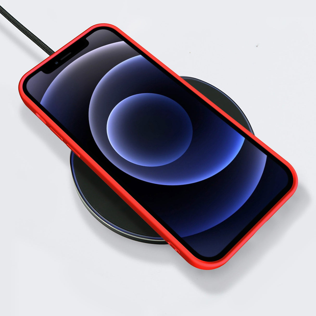 Husa pentru Samsung Galaxy S22 Ultra, Flippy, Liquid Silicone, cu Microfibra pe interior, Protectie Antisoc, Rosu - vivimall.ro