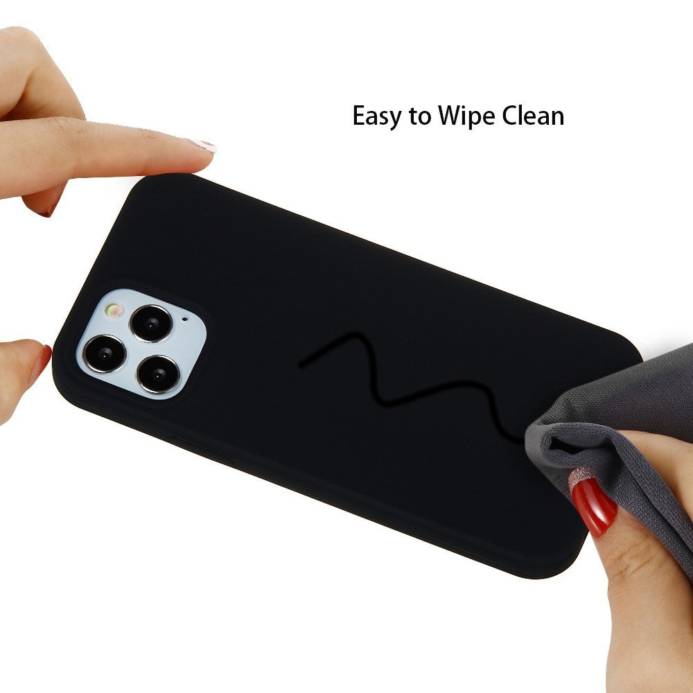 Husa protectie compatibila cu Huawei Enjoy Z Liquid Silicone Case Negru - vivimall.ro